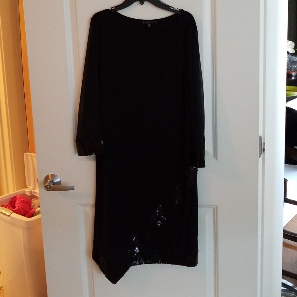Sequence Trim Lil black dress